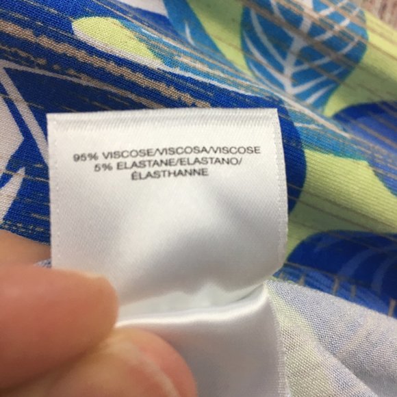 Pappagallo Floral Popover Blouse - Picture 4 of 6